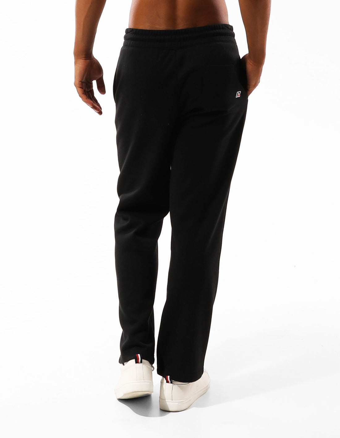 Russell Athletic Originals Straight Leg Men Track pants Black | NHYAC-4619