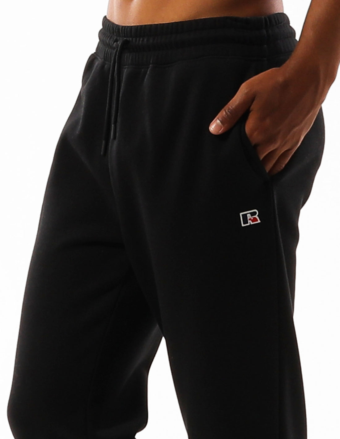 Russell Athletic Originals Straight Leg Men Track pants Black | NHYAC-4619