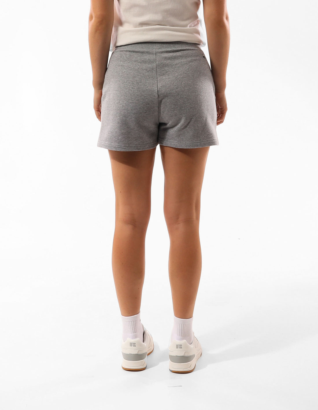 Russell Athletic Originals Women Shorts Grey | QYMCH-5689