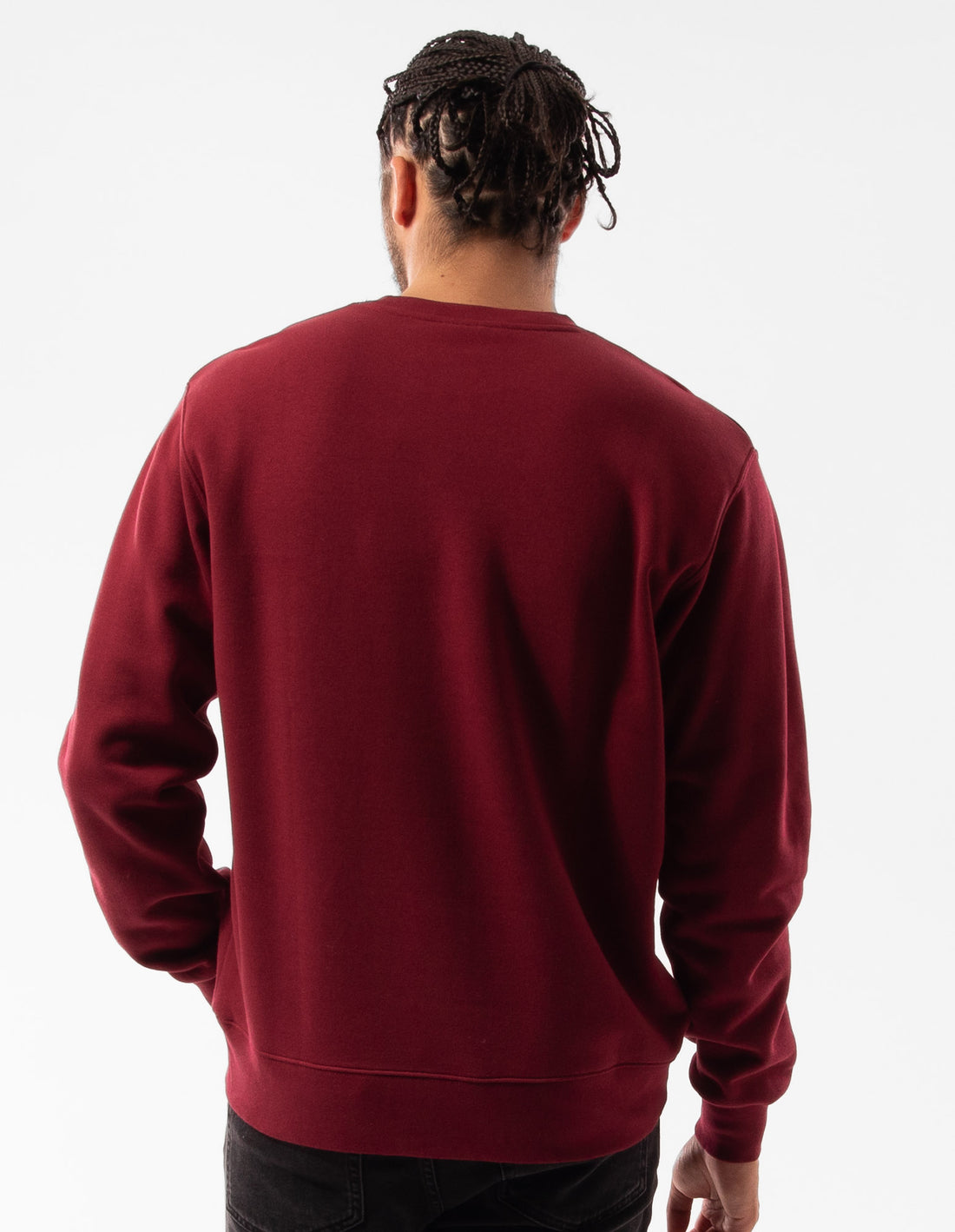 Russell Athletic Pasadena Men Crew Neck Sweaters Burgundy | WPGYI-2968