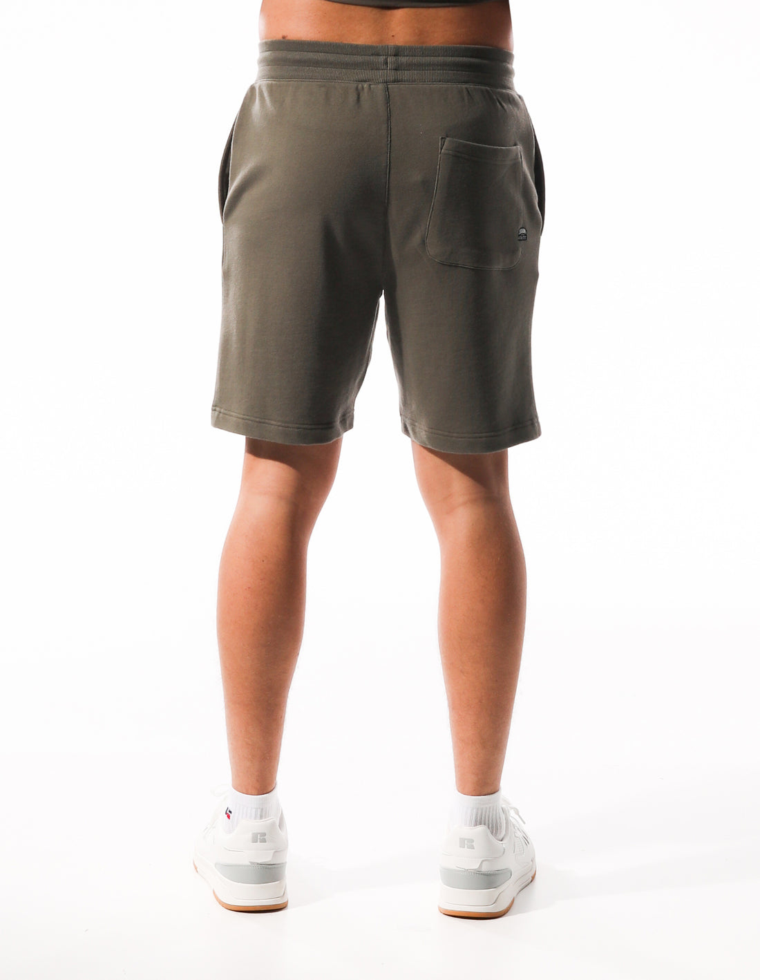 Russell Athletic R Logo Redeemer Men Shorts Dark Brown | KSPDM-3726