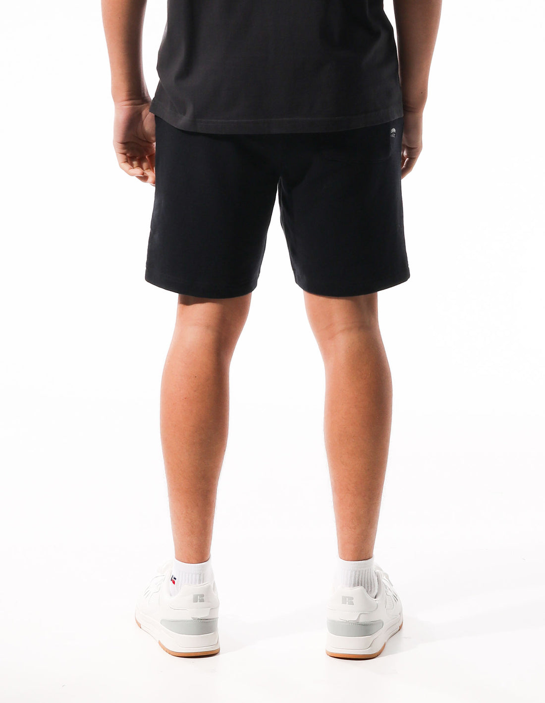 Russell Athletic R Logo Redeemer Men Shorts Grey | VOXIY-0687