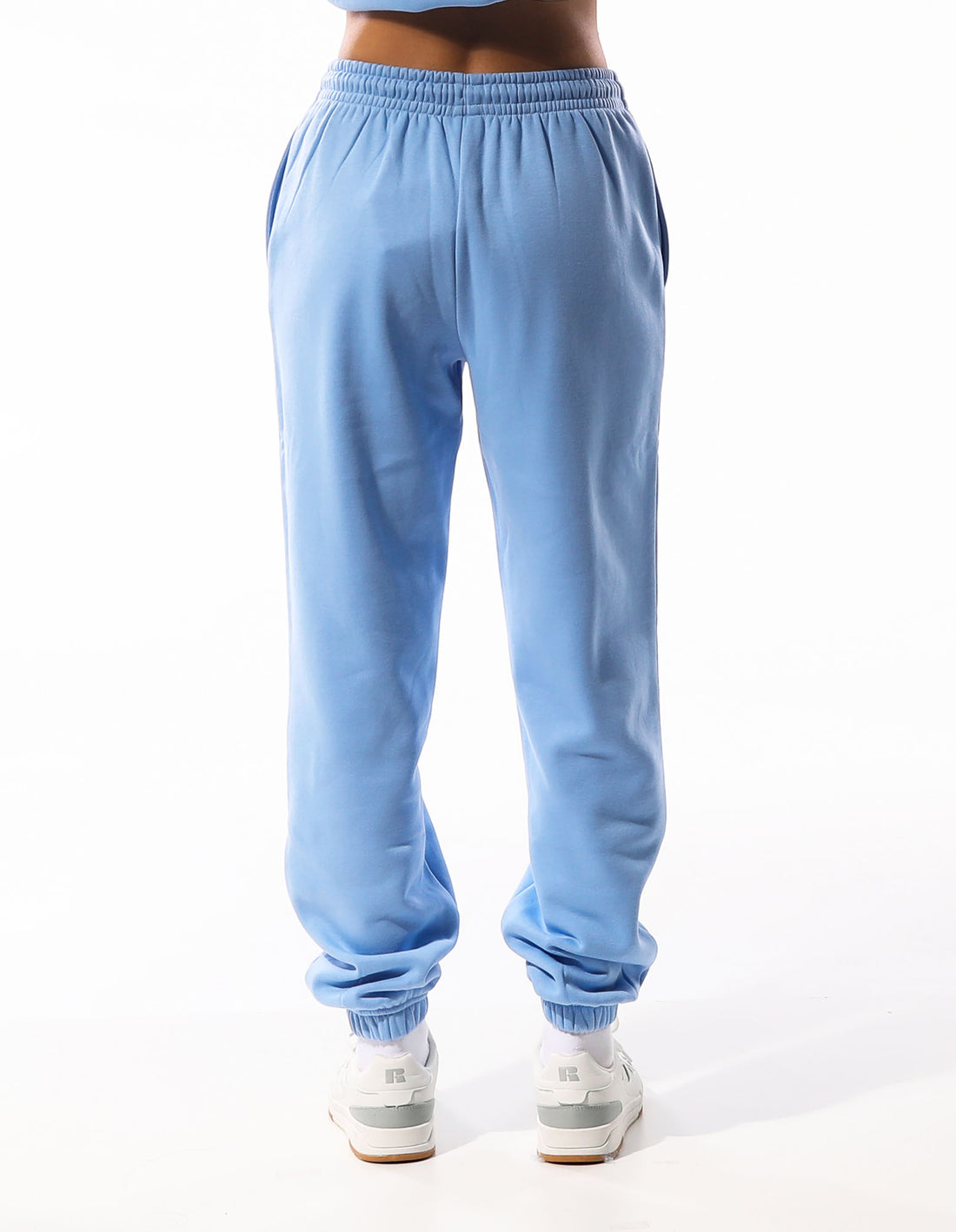 Russell Athletic R Logo Women Track pants Blue | MUSBD-9650