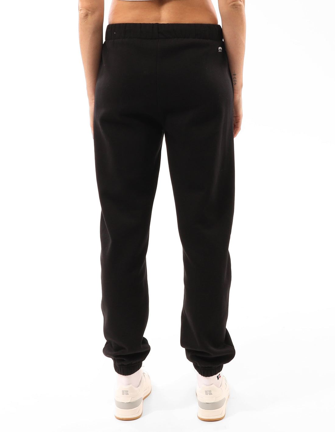 Russell Athletic Seattle Arch Baggy Women Track pants Black | DRCXF-8259