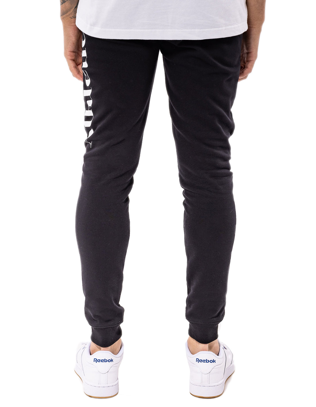 Russell Athletic Serif Athletic Men Track pants Black | VYUQK-1738