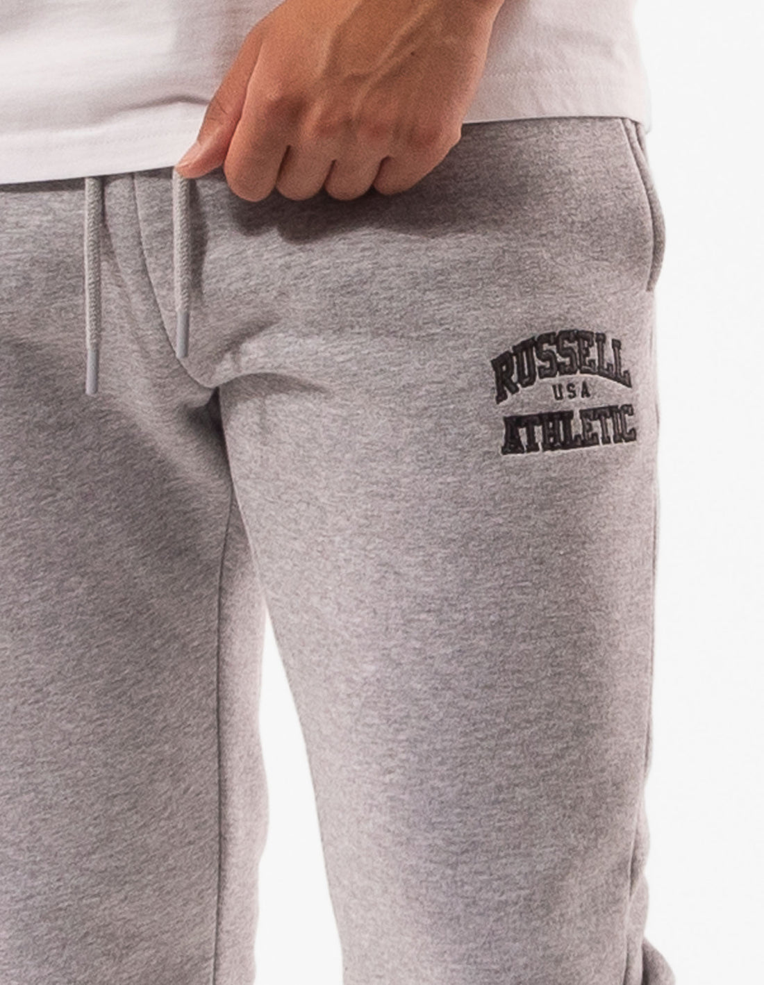 Russell Athletic Sierra Men Track pants Grey | XQBZP-4231