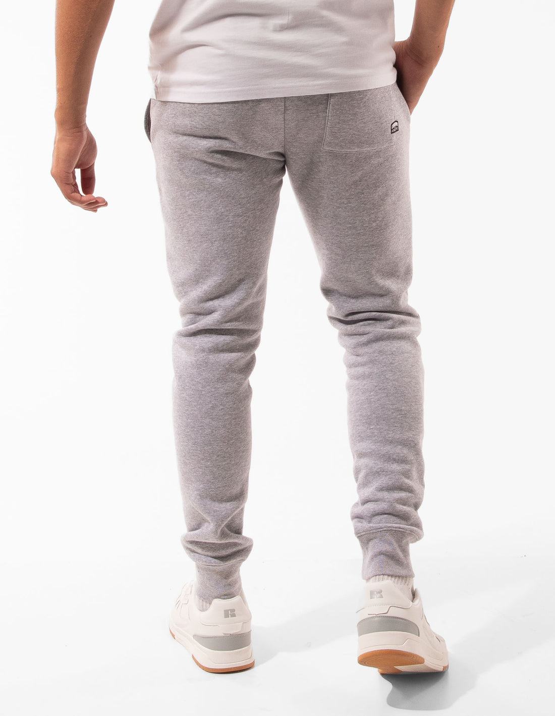 Russell Athletic Sierra Men Track pants Grey | XQBZP-4231