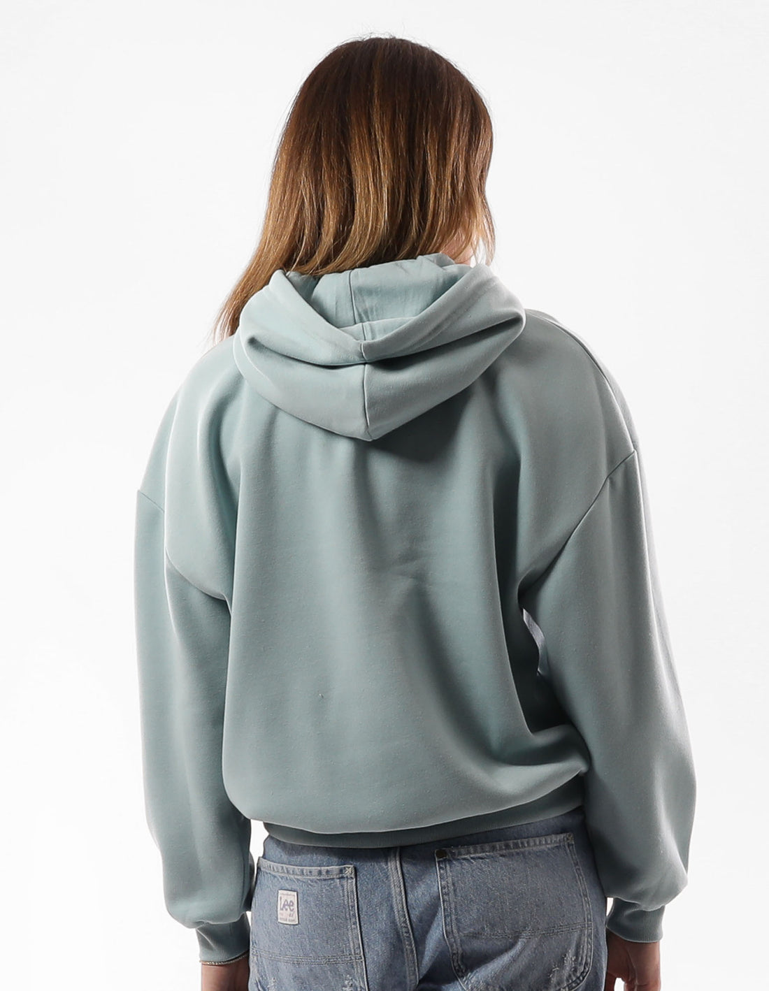 Russell Athletic Sierra Oversized Women Hoodie Turquoise | ZPQGI-5368