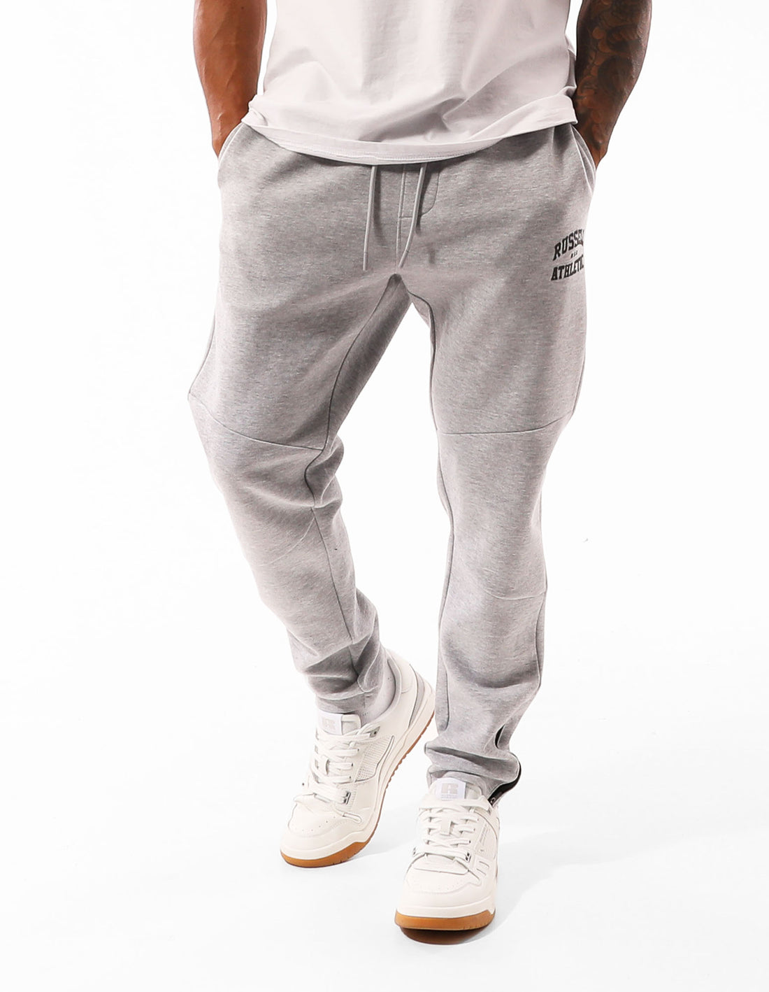 Russell Athletic Sirocco Men Track pants Grey | HOFGI-2867