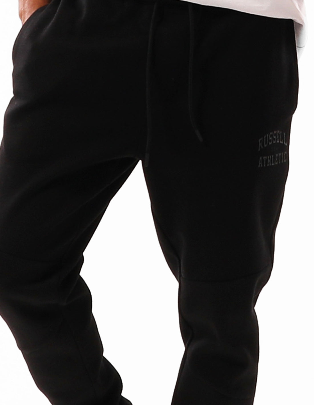 Russell Athletic Sirocco Men Track pants Black | KLQTO-2513