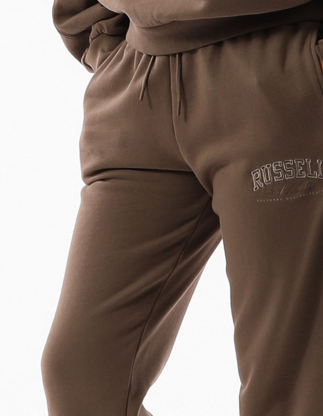 Russell Athletic Tribeca Semi Baggy Women Track pants Beige | JIQFY-9436