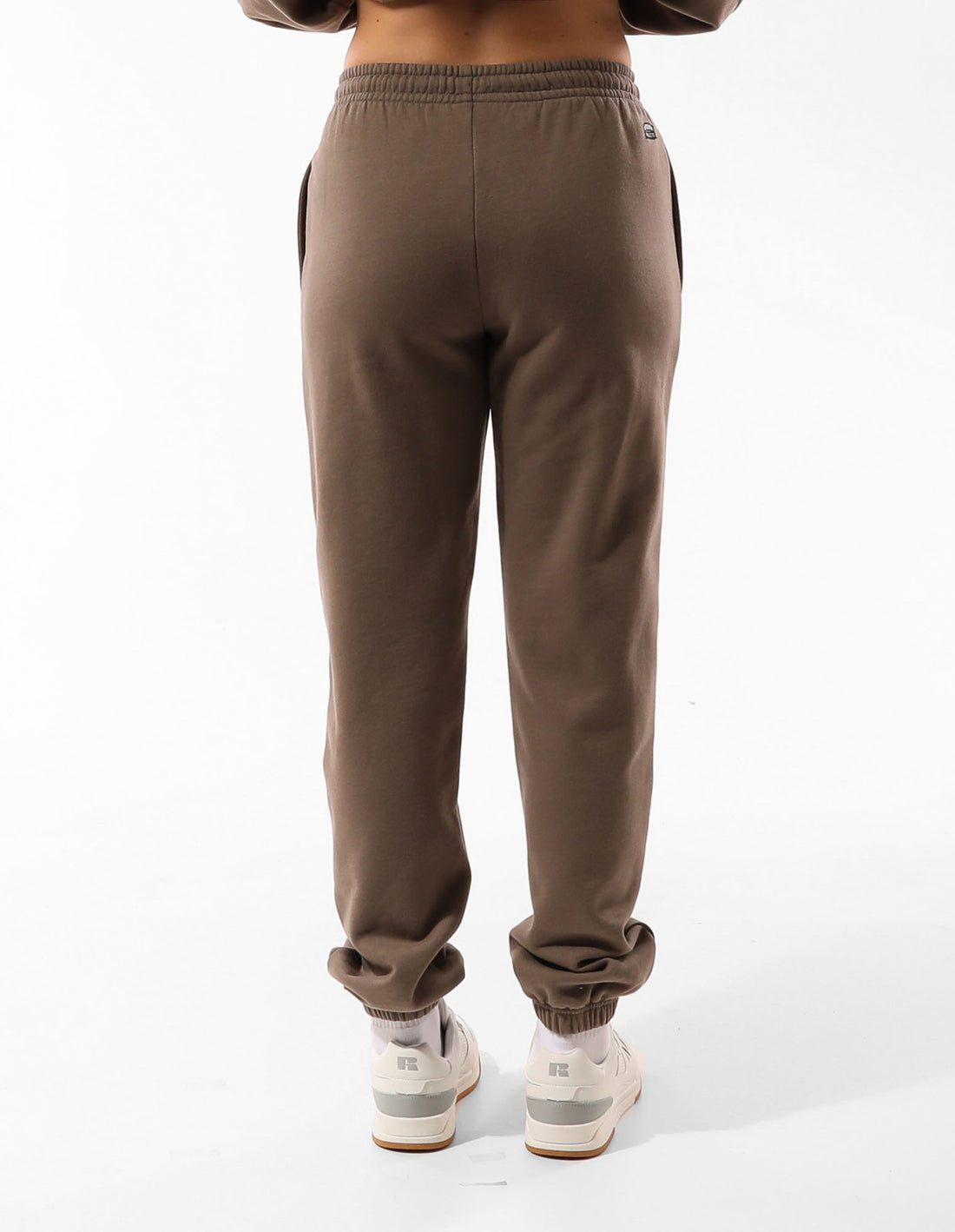 Russell Athletic Tribeca Semi Baggy Women Track pants Beige | JIQFY-9436