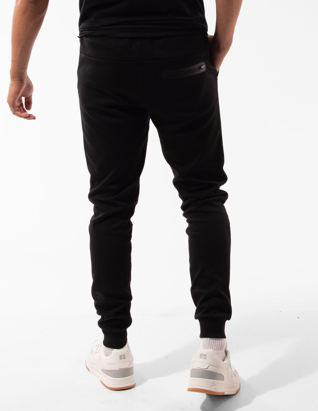 Russell Athletic Typhoon Men Track pants Black | EJXVF-6192