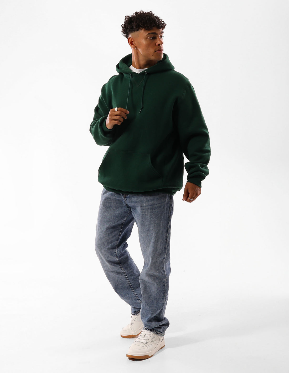 Russell Athletic Unisex Dri Men Hoodie Dark Green | YZBQG-9681