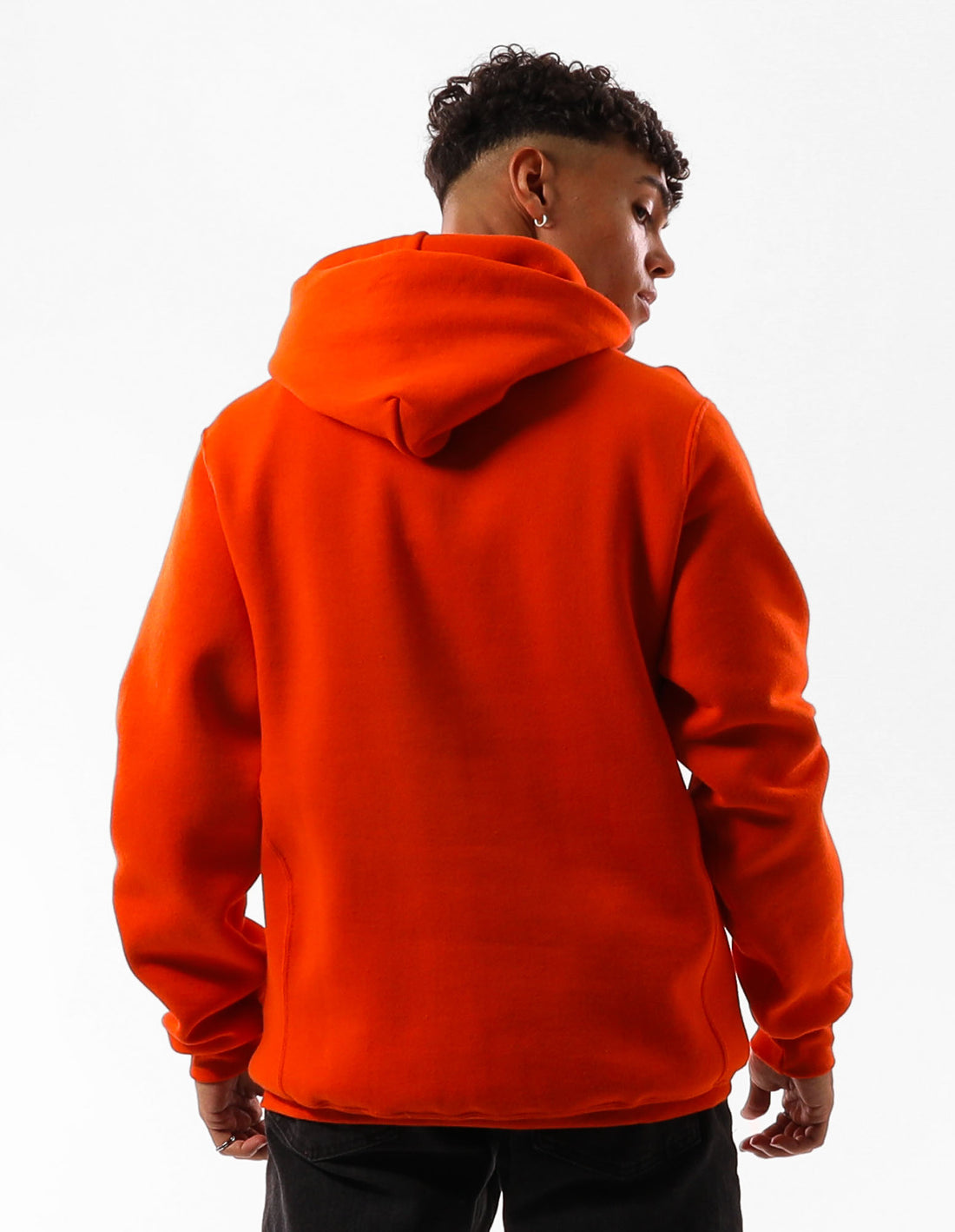 Russell Athletic Unisex Dri Men Hoodie Orange | YBDOL-9086