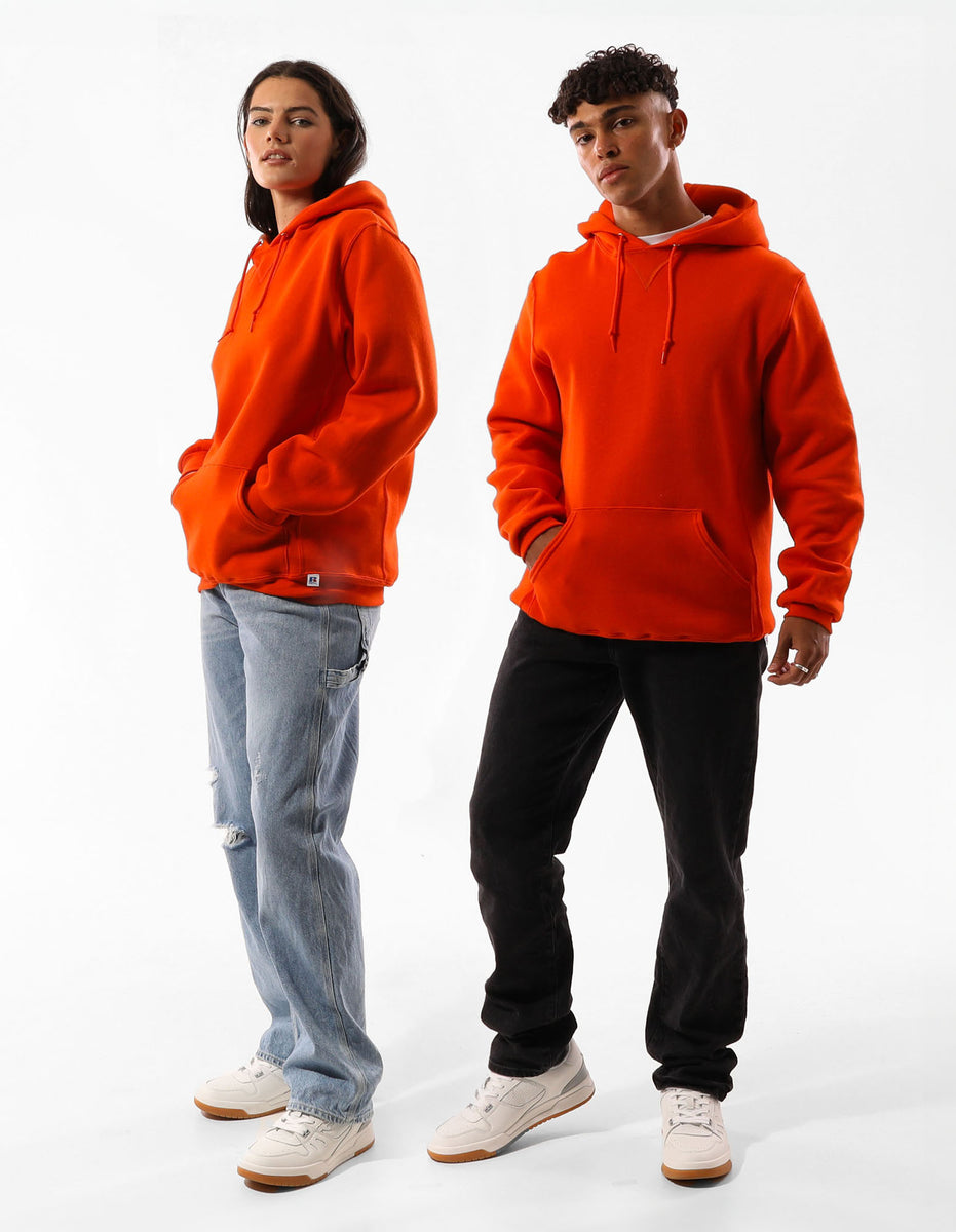 Russell Athletic Unisex Dri Men Hoodie Orange | YBDOL-9086