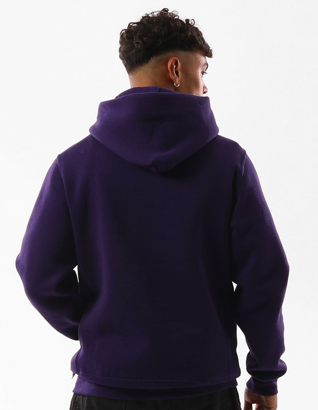 Russell Athletic Unisex Dri Men Hoodie Purple | KGVSN-9786