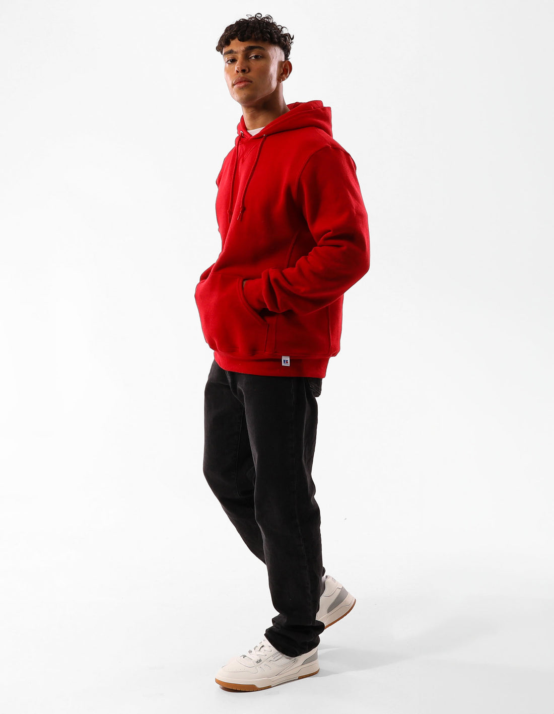 Russell Athletic Unisex Dri Men Hoodie Red | ZCSNJ-2183