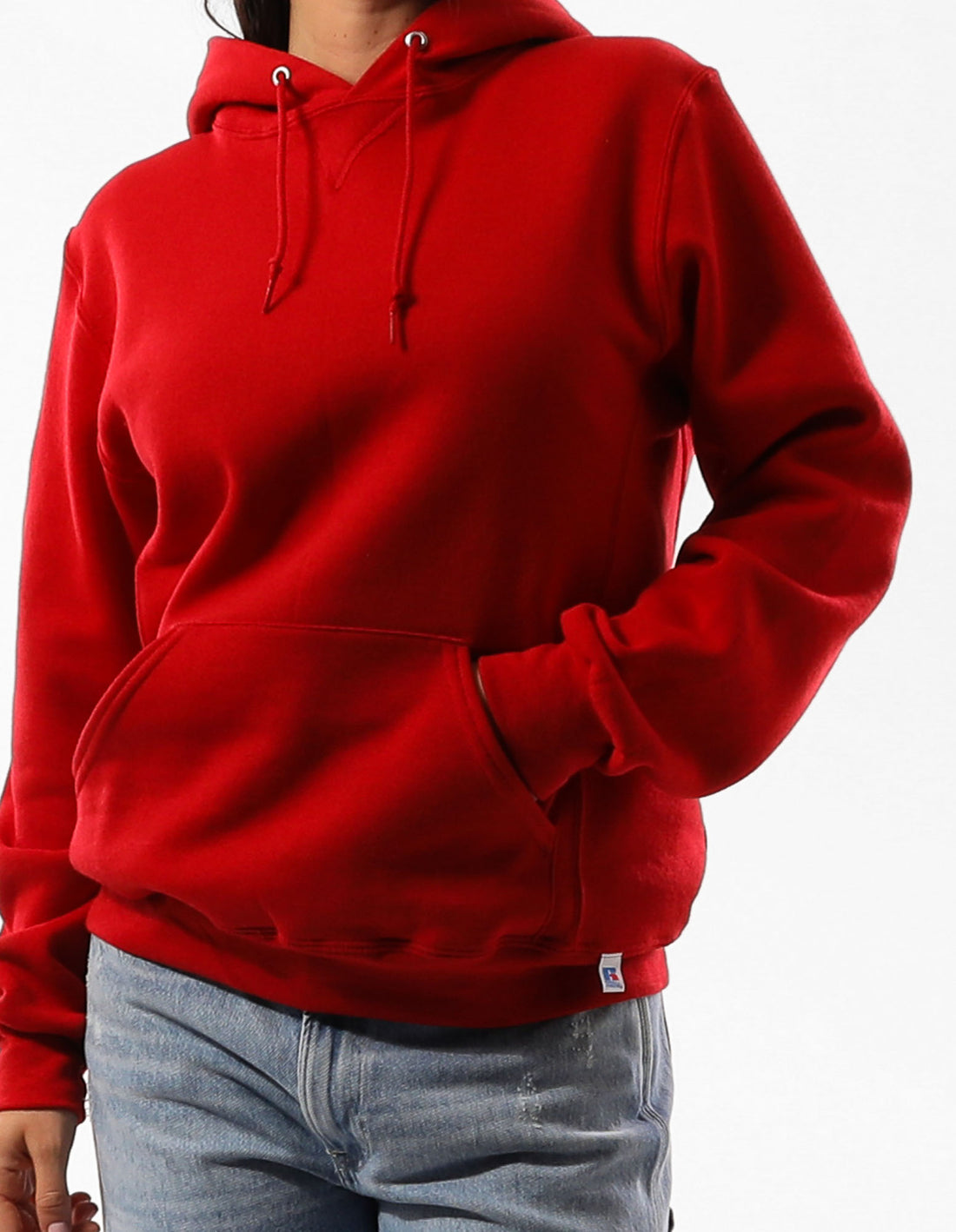 Russell Athletic Unisex Dri Men Hoodie Red | ZCSNJ-2183