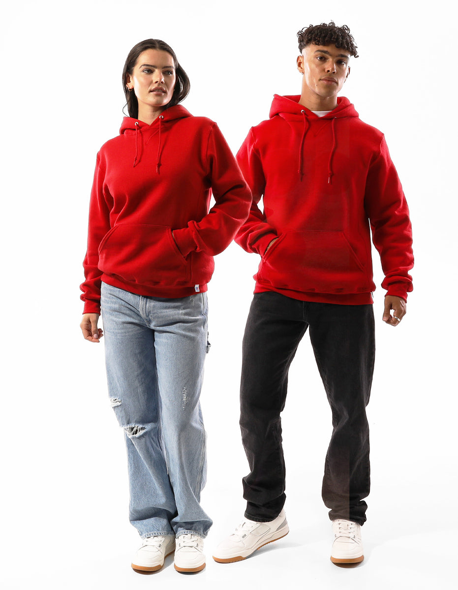 Russell Athletic Unisex Dri Men Hoodie Red | ZCSNJ-2183