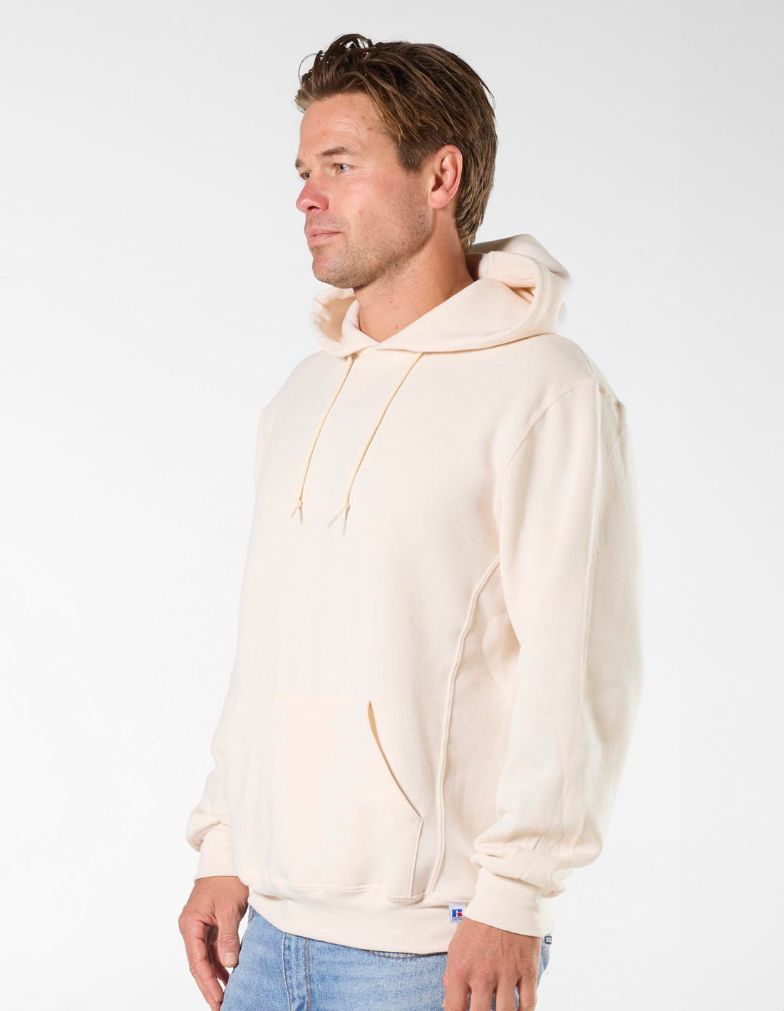 Russell Athletic Unisex Dri Men Hoodie White | QCAFI-7065