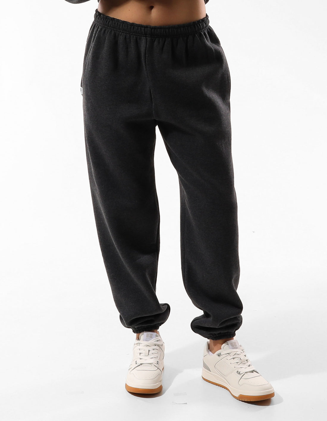 Russell Athletic Unisex Dri Men Track pants Black | VAIWO-7413