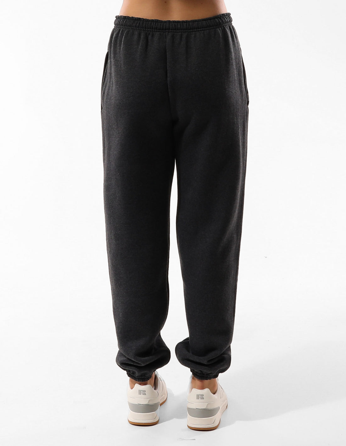 Russell Athletic Unisex Dri Men Track pants Black | VAIWO-7413