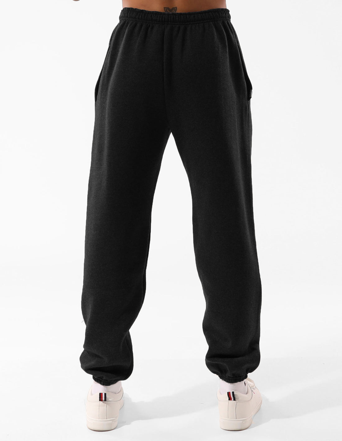 Russell Athletic Unisex Dri Men Track pants Black | OVBGP-7532