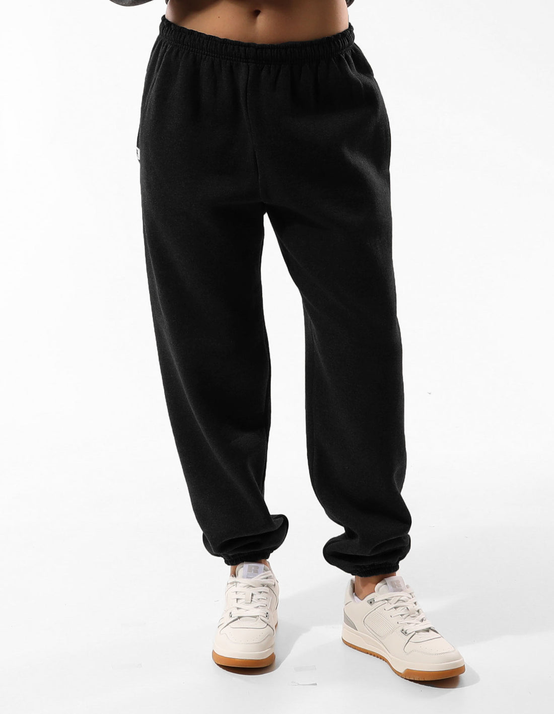 Russell Athletic Unisex Dri Men Track pants Black | OVBGP-7532