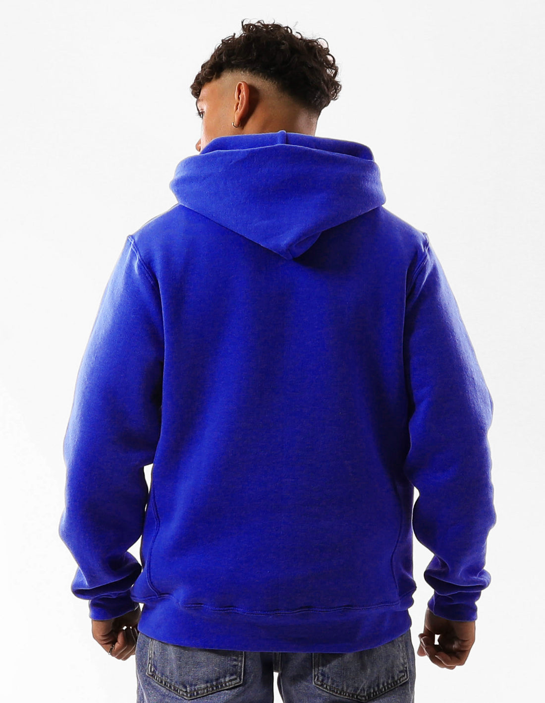 Russell Athletic Unisex Dri Women Hoodie Royal | LXGND-0185