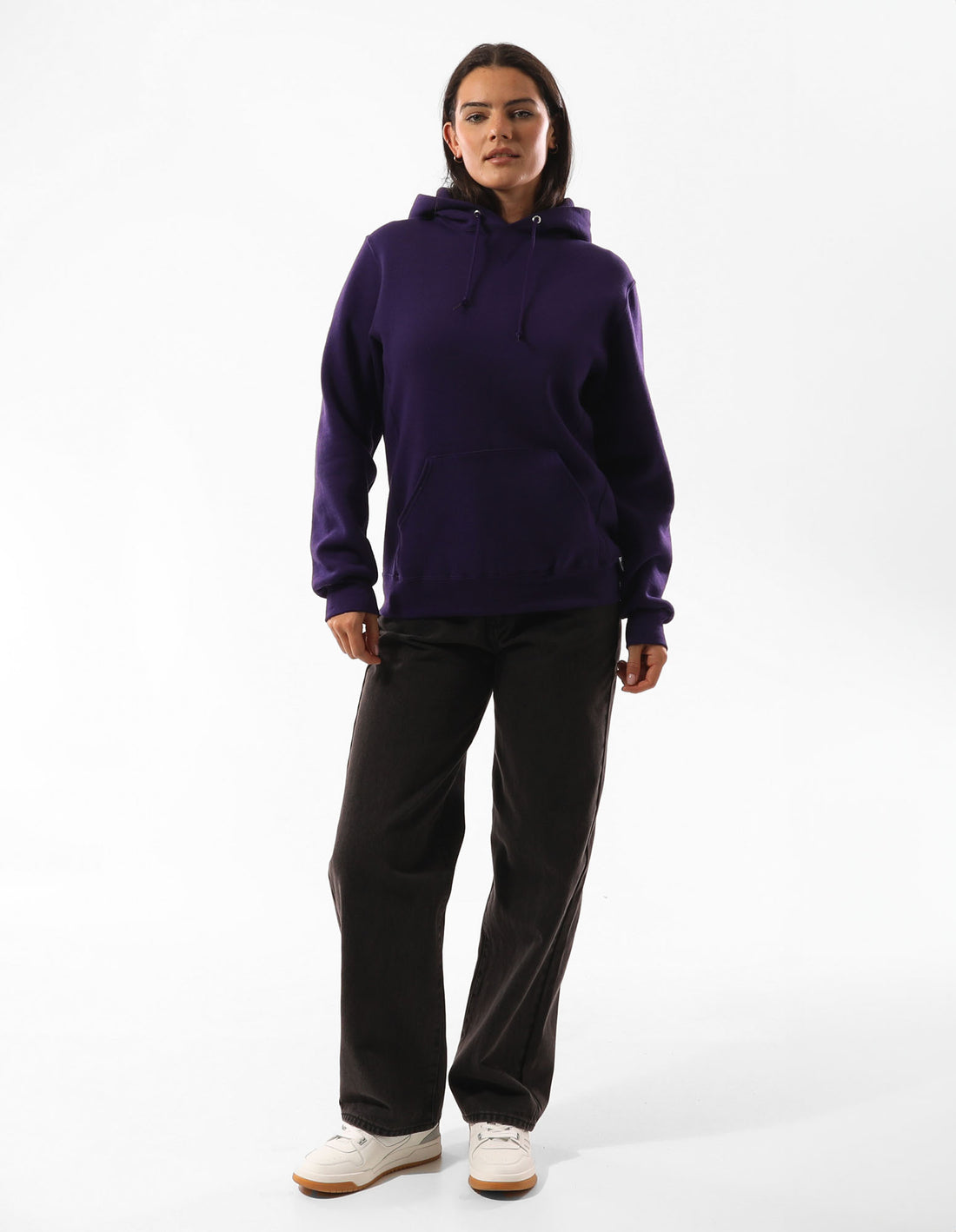 Russell Athletic Unisex Dri Women Hoodie Purple | WBFTS-2415