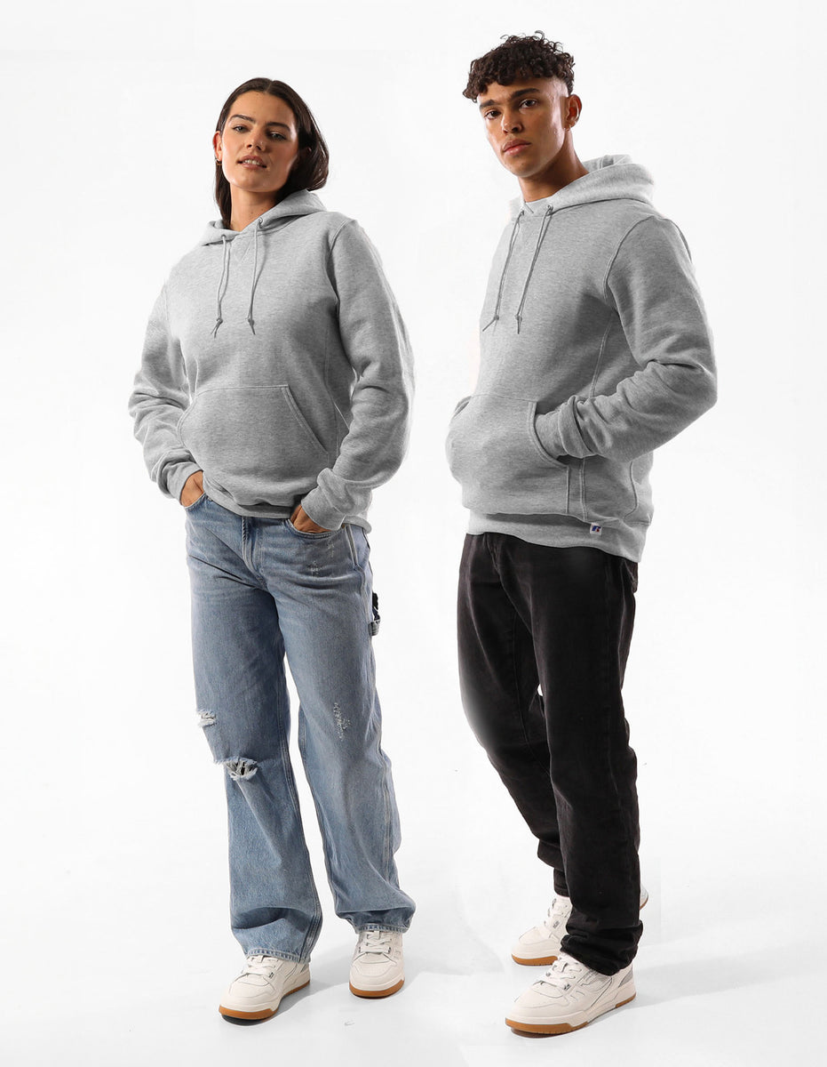 Russell Athletic Unisex Dri Women Hoodie Grey | FHENY-9841