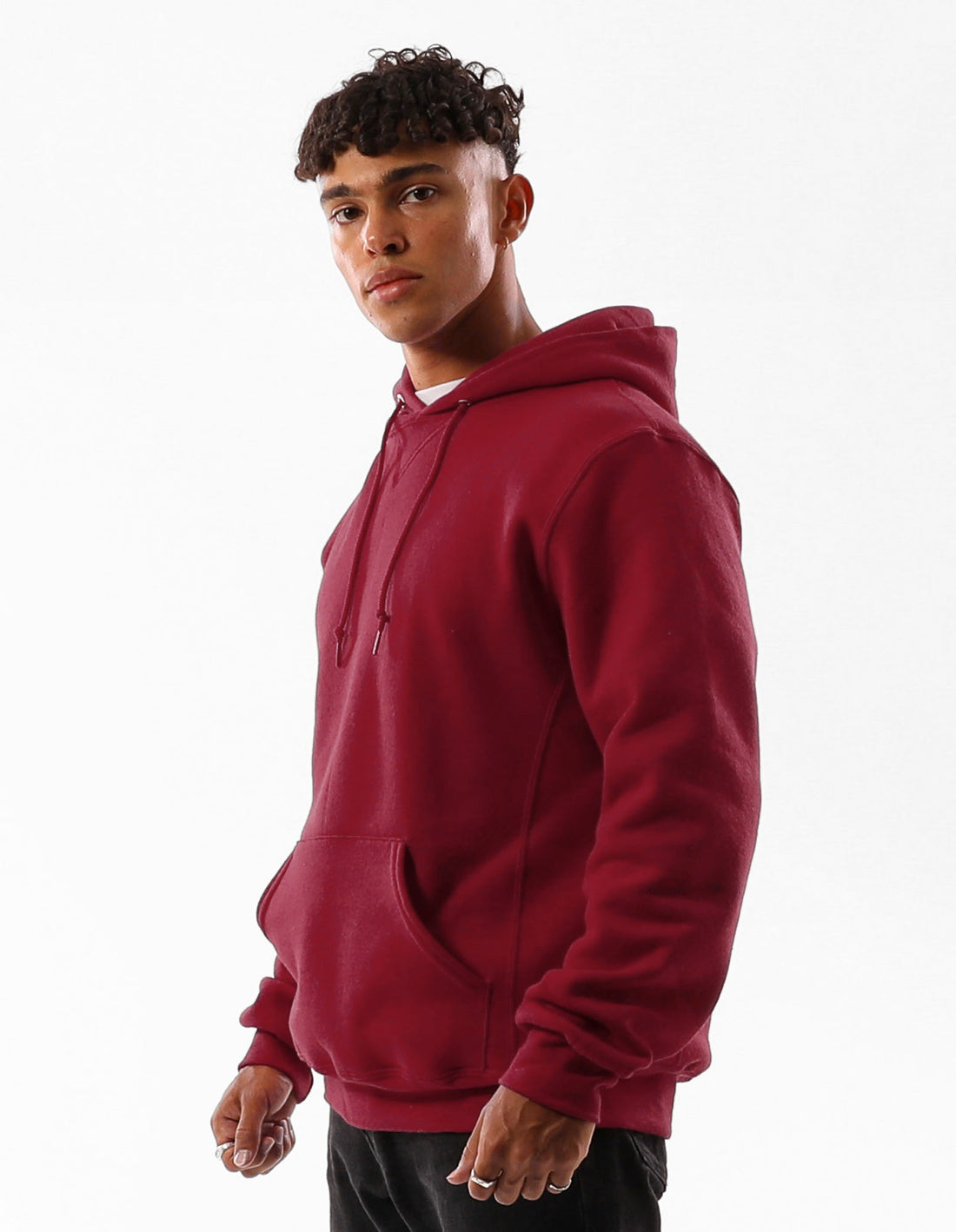 Russell Athletic Unisex Dri Women Hoodie Burgundy | MHQYD-0769