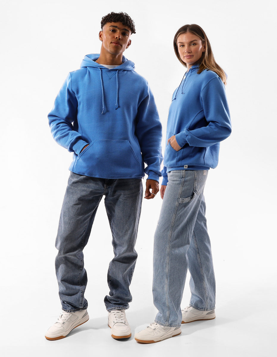 Russell Athletic Unisex Dri Women Hoodie Blue | IVHGZ-7390