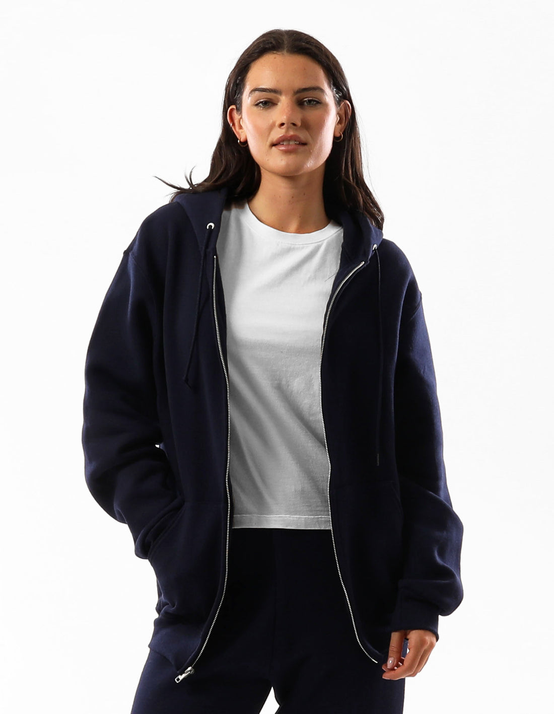 Russell Athletic Unisex Dri Women Jackets Navy | UOYNK-4216