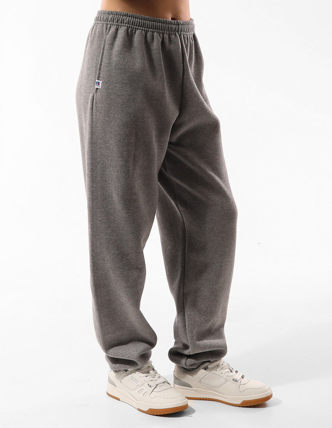 Russell Athletic Unisex Dri Women Track pants Grey | NJFRH-8027