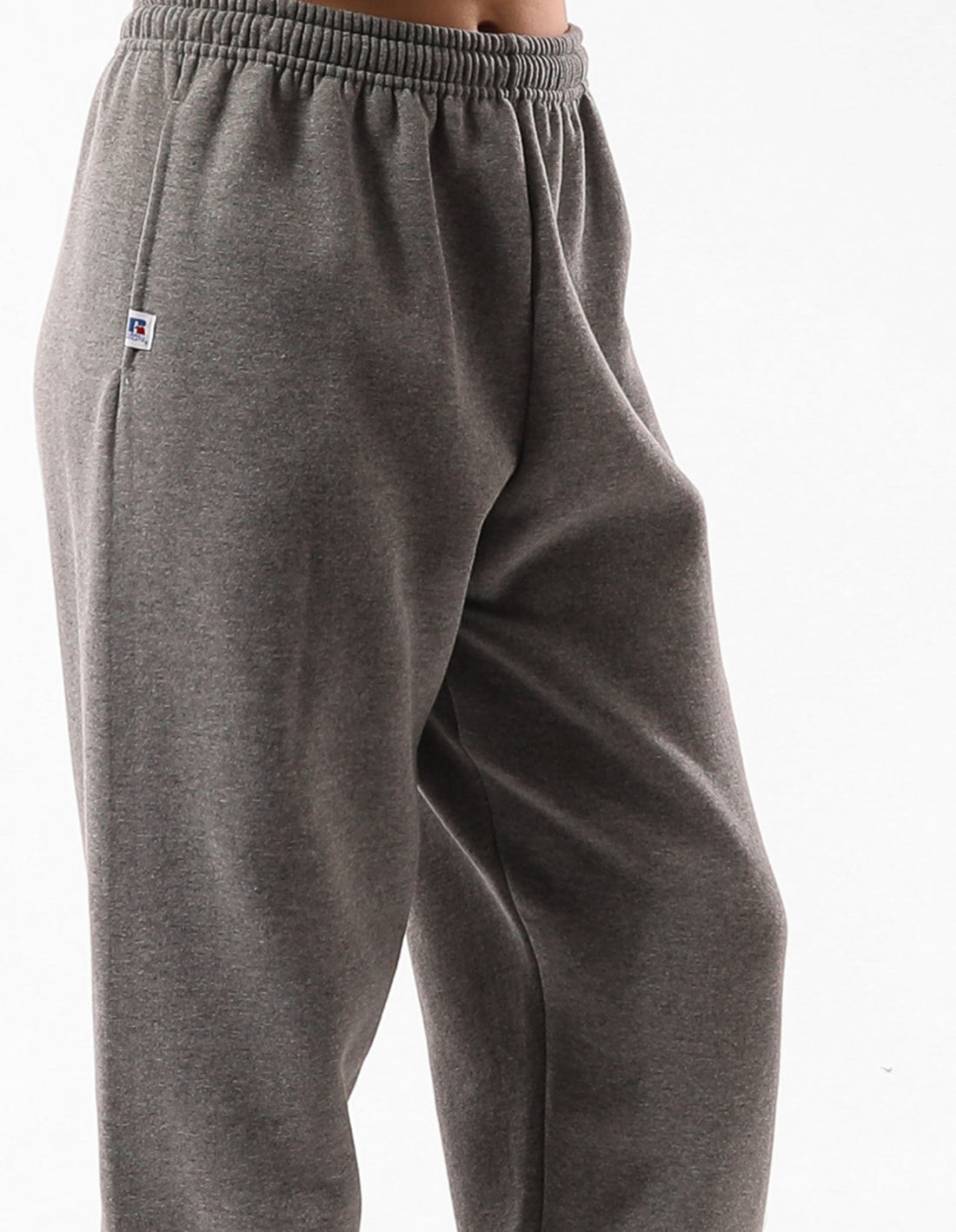 Russell Athletic Unisex Dri Women Track pants Grey | NJFRH-8027