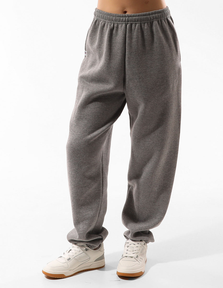 Russell Athletic Unisex Dri Women Track pants Grey | NJFRH-8027