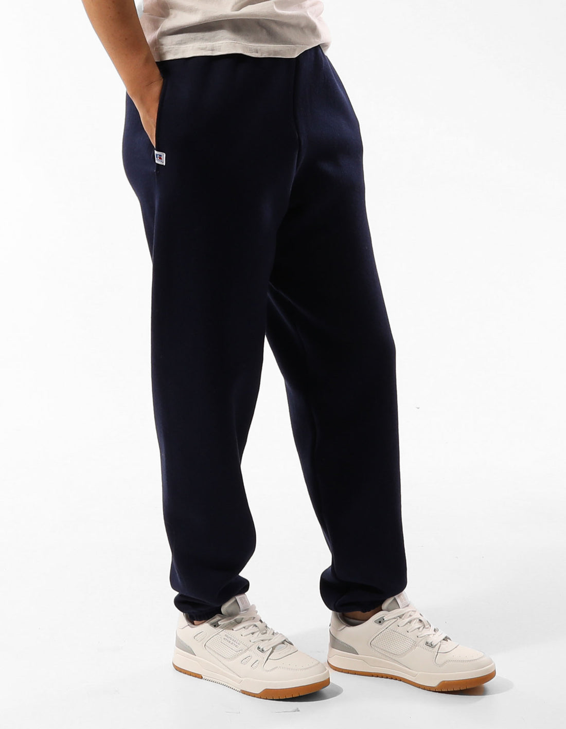 Russell Athletic Unisex Dri Women Track pants Navy | DKLCV-8950