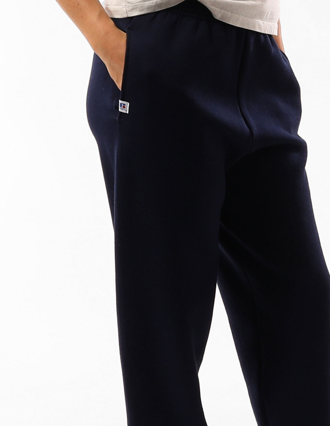 Russell Athletic Unisex Dri Women Track pants Navy | DKLCV-8950