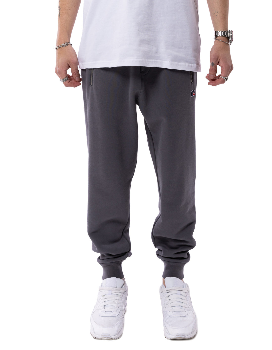 Russell Athletic Unisex Jack Men Track pants Khaki | AHZXE-4287